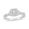Diamond Engagement Ring 3/8 ct tw 10K White Gold