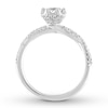 Thumbnail Image 2 of Diamond Engagement Ring 1 ct tw Round-cut 14K White Gold