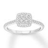 Thumbnail Image 0 of Diamond Engagement Ring 1/2 ct tw Round-cut 10K White Gold