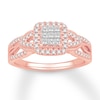 Thumbnail Image 1 of Now + Forever Diamond Engagement Ring 1/2 ct tw 10K Rose Gold