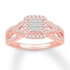 Thumbnail Image 0 of Diamond Engagement Ring 1/2 ct tw 10K Rose Gold