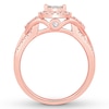 Thumbnail Image 2 of Now + Forever Diamond Engagement Ring 1/2 ct tw 10K Rose Gold