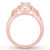 Thumbnail Image 1 of Diamond Engagement Ring 1/2 ct tw 10K Rose Gold