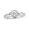 Thumbnail Image 0 of Diamond Engagement Ring 5/8 ct tw Round-cut 14K White Gold