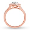 Thumbnail Image 3 of Now + Forever Diamond Engagement Ring 1/2 ct tw Round-cut 10K Two-Tone Gold