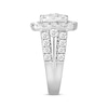 Thumbnail Image 1 of Diamond Engagement Ring 3 ct tw Round-cut 10K White Gold