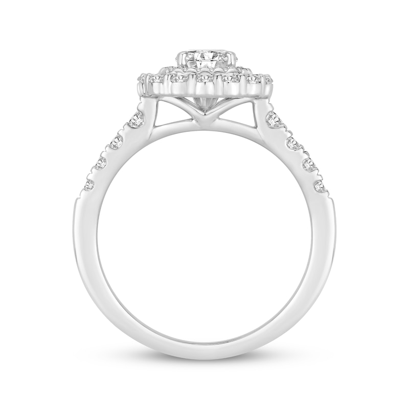 Main Image 3 of Now + Forever Diamond Engagement Ring 1 ct tw Round-cut 14K White Gold