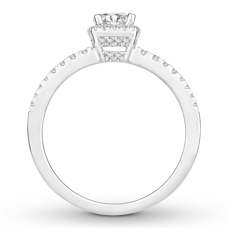 Main Image 2 of Now + Forever Diamond Engagement Ring 5/8 ct tw Round-cut 14K White Gold