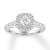 Thumbnail Image 0 of Diamond Engagement Ring 1 ct tw Round-cut 14K White Gold