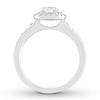 Thumbnail Image 1 of Diamond Engagement Ring 1 ct tw Round-cut 14K White Gold