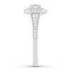 Thumbnail Image 2 of Diamond Engagement Ring 1 ct tw Round-cut 14K White Gold