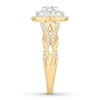 Thumbnail Image 2 of Diamond Engagement Ring 1 ct tw Round-cut 14K Two-Tone Gold