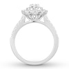Thumbnail Image 1 of Diamond Engagement Ring 5/8 ct tw Round-cut 14K White Gold