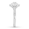 Thumbnail Image 2 of Diamond Engagement Ring 5/8 ct tw Round-cut 14K White Gold
