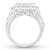 Thumbnail Image 1 of Diamond Engagement Ring 3-1/2 ct tw Round-cut 10K White Gold