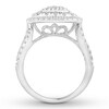 Thumbnail Image 1 of Diamond Engagement Ring 1-1/2 ct tw Round-cut 10K White Gold