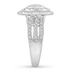 Thumbnail Image 2 of Diamond Engagement Ring 1-1/2 ct tw Round-cut 10K White Gold