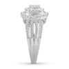 Thumbnail Image 2 of Diamond Engagement Ring 1/2 ct tw Round-cut 10K White Gold