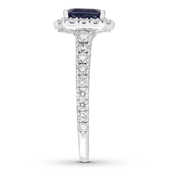 Neil Lane Sapphire Engagement Ring 1 ct tw Diamonds 14K Gold | Kay