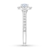 Thumbnail Image 2 of THE LEO First Light Diamond Engagement Ring 1-1/4 ct tw 14K White Gold