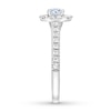 Thumbnail Image 3 of THE LEO First Light Diamond Engagement Ring 1-1/4 ct tw 14K White Gold