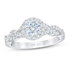 Thumbnail Image 0 of THE LEO First Light Diamond Engagement Ring 7/8 ct tw 14K White Gold