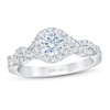 Thumbnail Image 1 of THE LEO First Light Diamond Engagement Ring 7/8 ct tw 14K White Gold