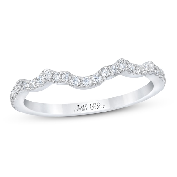 THE LEO First Light Diamond Wedding Band 1/ ct tw 14K White Gold
