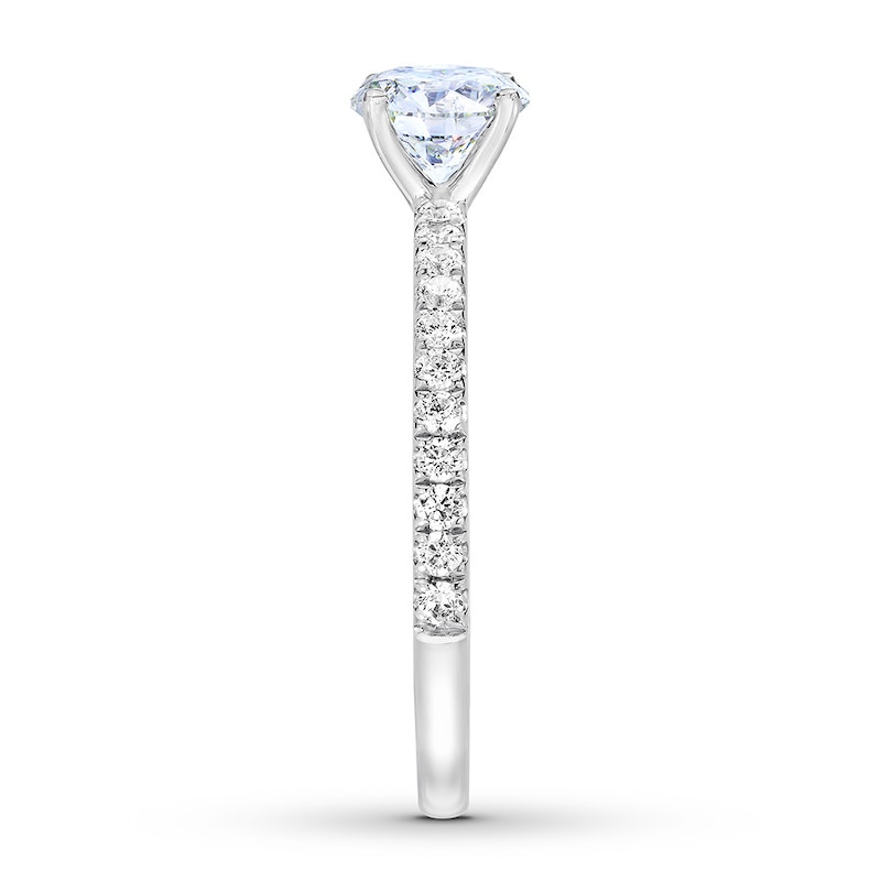 Main Image 3 of THE LEO First Light Diamond Engagement Ring 5/8 ct tw 14K White Gold