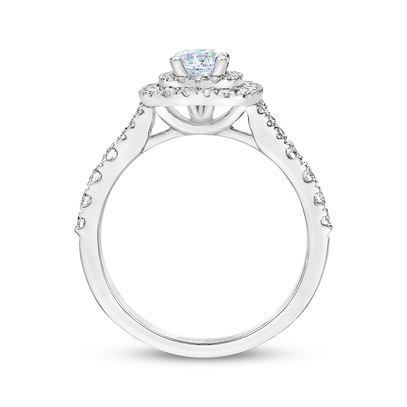 Main Image 3 of THE LEO First Light Diamond Engagement Ring 1 ct tw 14K White Gold