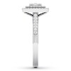 Thumbnail Image 3 of Now + Forever Diamond Engagement Ring 1/2 ct tw Round-cut 10K White Gold