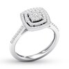 Thumbnail Image 4 of Now + Forever Diamond Engagement Ring 1/2 ct tw Round-cut 10K White Gold