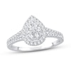 Thumbnail Image 1 of Now + Forever Diamond Engagement ring 1/2 ct tw Round-cut 10K White Gold
