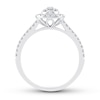 Thumbnail Image 2 of Now + Forever Diamond Engagement ring 1/2 ct tw Round-cut 10K White Gold