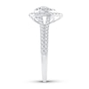 Thumbnail Image 3 of Now + Forever Diamond Engagement ring 1/2 ct tw Round-cut 10K White Gold