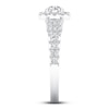 Thumbnail Image 2 of Certified Diamond Engagement Ring 1-1/5 ct tw 14K White Gold