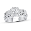 Thumbnail Image 0 of Certified Diamond Engagement Ring 1-3/8 ct tw 14K White Gold