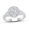 Thumbnail Image 0 of Certified Diamond Engagement Ring 3/4 ct tw 14K White Gold