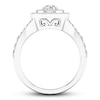 Thumbnail Image 1 of Certified Diamond Engagement Ring 3/4 ct tw 14K White Gold