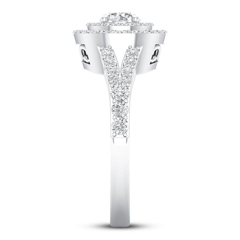 Main Image 3 of Now + Forever Certified Diamond Engagement Ring 3/4 ct tw 14K White Gold