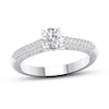 Thumbnail Image 0 of Certified Diamond Engagement Ring 3/4 ct tw 14K White Gold