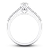 Thumbnail Image 1 of Certified Diamond Engagement Ring 3/4 ct tw 14K White Gold