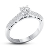 Thumbnail Image 3 of Certified Diamond Engagement Ring 3/4 ct tw 14K White Gold