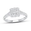 Thumbnail Image 0 of Certified Diamond Engagement Ring 1 ct tw 14K White Gold