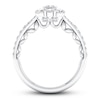Thumbnail Image 1 of Certified Diamond Engagement Ring 1 ct tw 14K White Gold