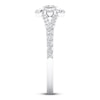 Thumbnail Image 2 of Certified Diamond Engagement Ring 1 ct tw 14K White Gold