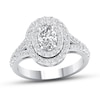 Thumbnail Image 0 of Certified Diamond Engagement Ring 3/4 ct tw 14K White Gold