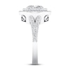 Thumbnail Image 2 of Certified Diamond Engagement Ring 3/4 ct tw 14K White Gold