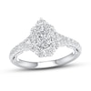 Thumbnail Image 0 of Certified Diamond Engagement Ring 1-1/8 ct tw 14K White Gold