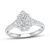 Thumbnail Image 0 of Certified Diamond Engagement Ring 1-1/8 ct tw 14K White Gold